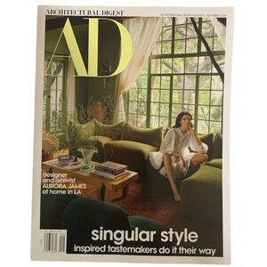 Architectural Digest Magazine September 2024 Aurora James Designer Activist Home
